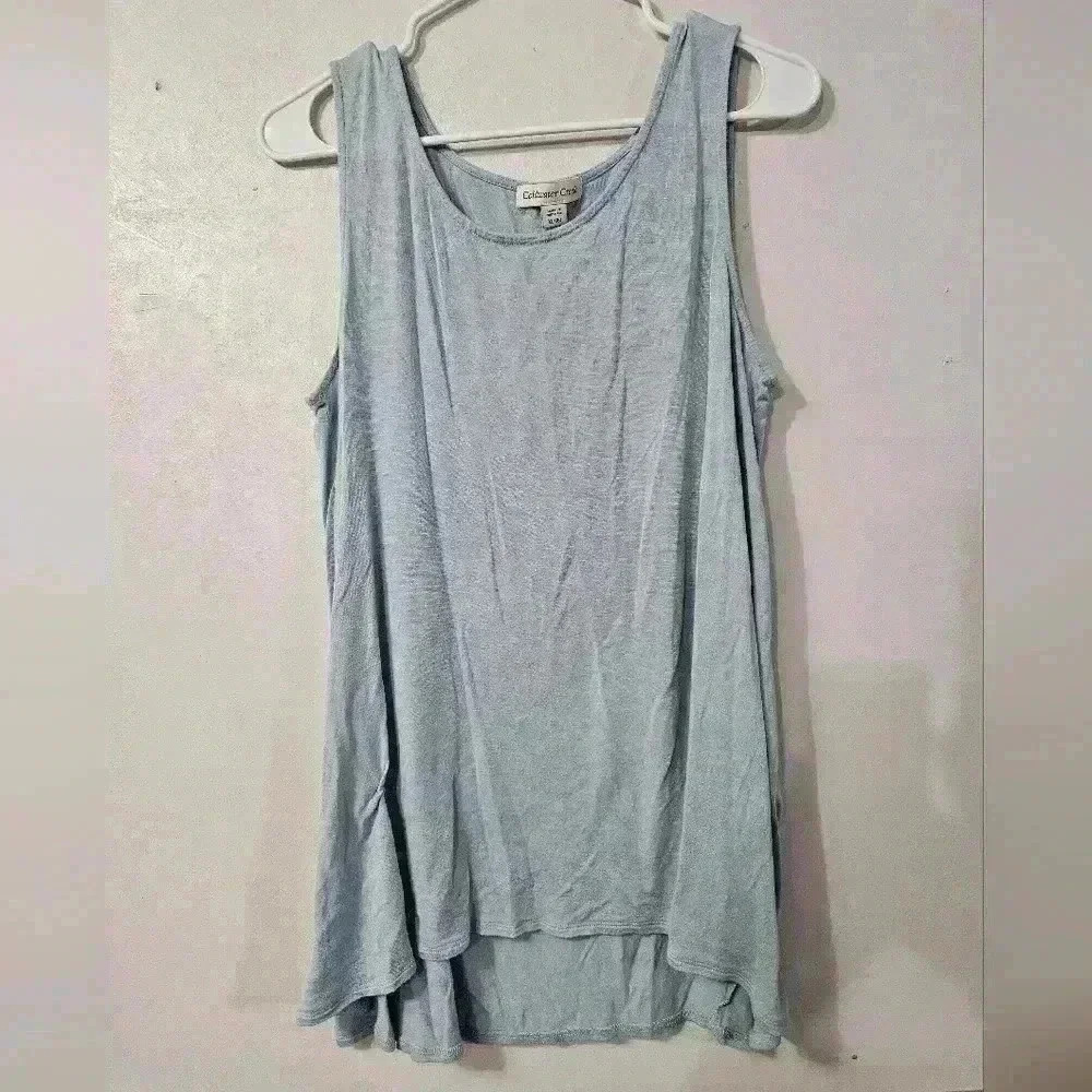 Coldwater creek light blue tank top!